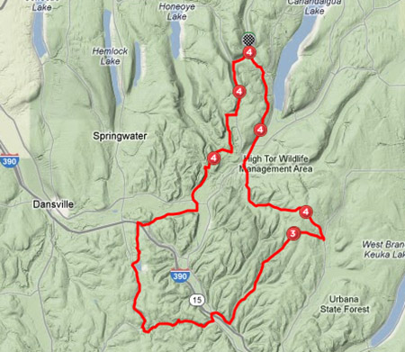 2012 highlander corkscrew topo map