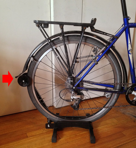 planet-bike-MTB-fender-rear-feedback-bike-stand-sm planet bike MTB rear fender fit with feedback bike stand
